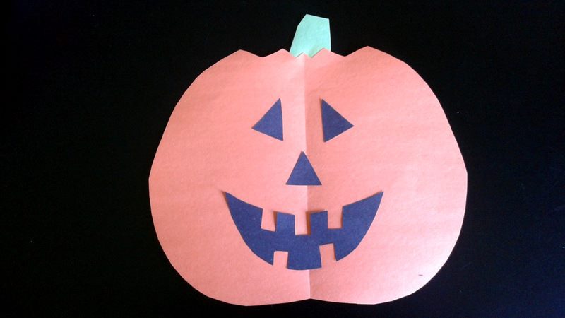 Halloween Pumpkin Craft for Kids