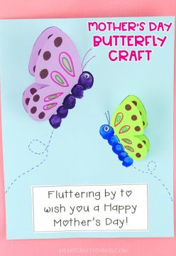 Mother&#039;s Day Butterfly Craft