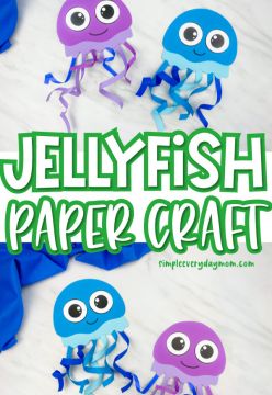Easy Jellyfish Paper Craft