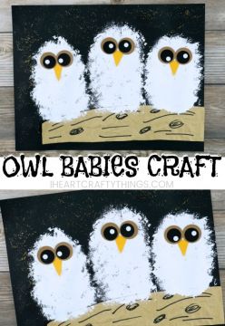 Owl Babies Craft