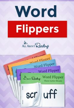 Word Flippers (Free Printable)