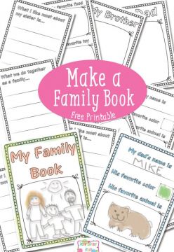 Free Family Book Printable