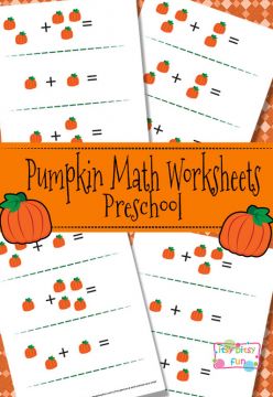 Free Printable Pumpkin Math Worksheets