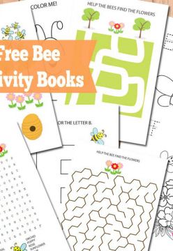 Free Printable Busy Bee Activity Books for Kids