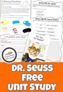 FREE Dr. Seuss Printable Unit Study