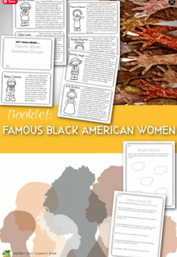 Printable Booklet: Famous Black American Women