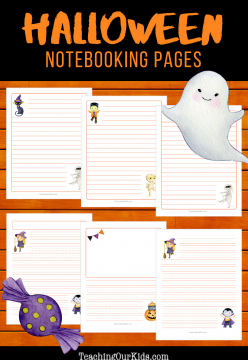 FREE Halloween Notebooking Pages