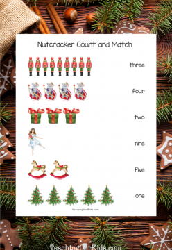 Free Nutcracker Count and Match
