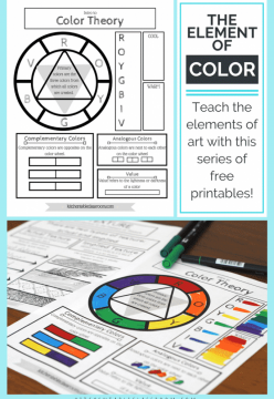 Introduction to Color Theory for Kids (Free Printable and Video Tutorial)