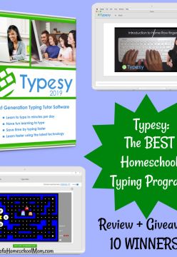 GIVEAWAY: 10 Typesy Typing Curriculum Licenses