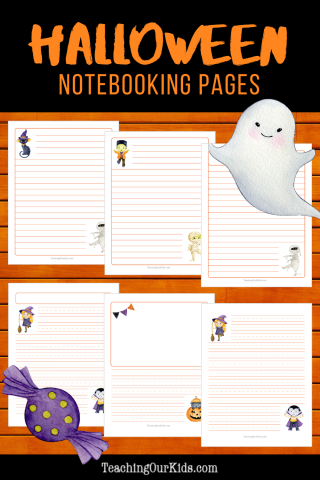 FREE Halloween Notebooking Pages