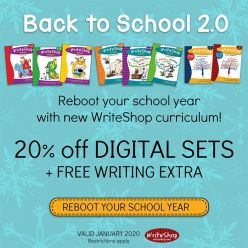 WriteShop Sale: Save 20% on Digital Curriculum Sets!