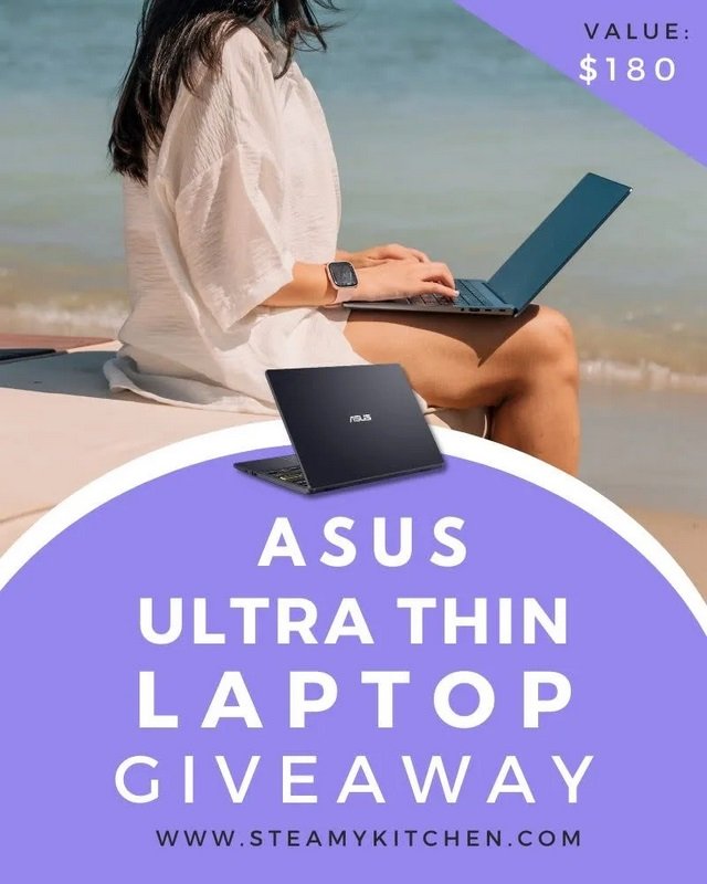 ASUS ultra thin laptop giveaway