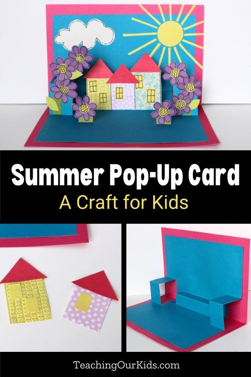 Summer Pop-Up Card - A Craft for Kids