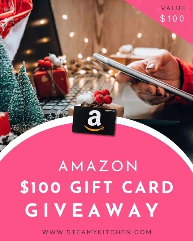 $100 Amazon Gift Card Giveaway